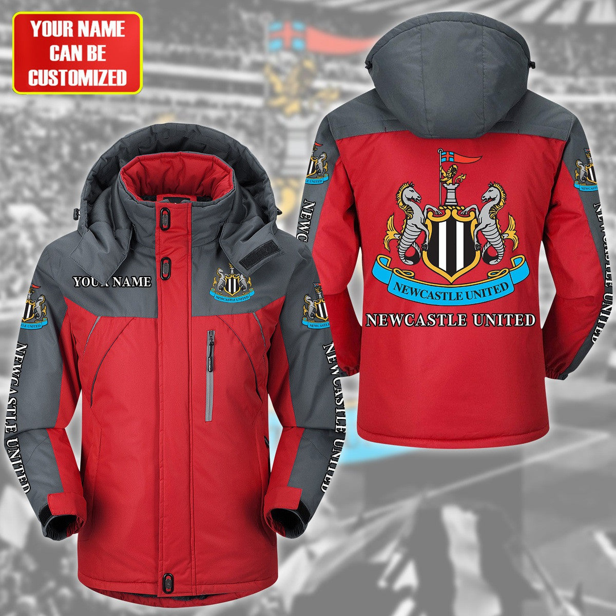 Newcastle United Interchange Cotton Jacket S051008