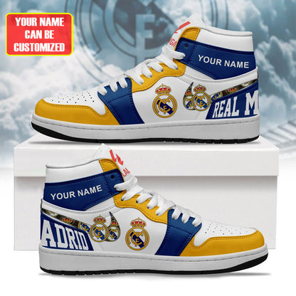 Real Madrid AJ1 High Custom Sneaker QB031001