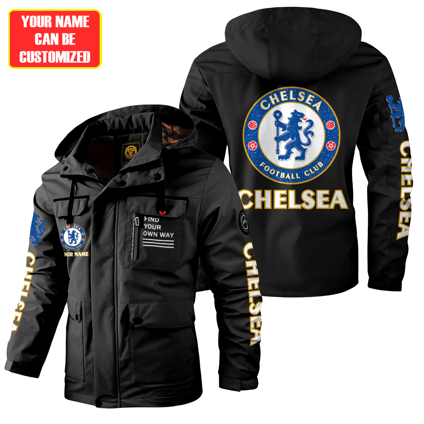 Chelsea Windbreaker Hooded Jacket Q051001