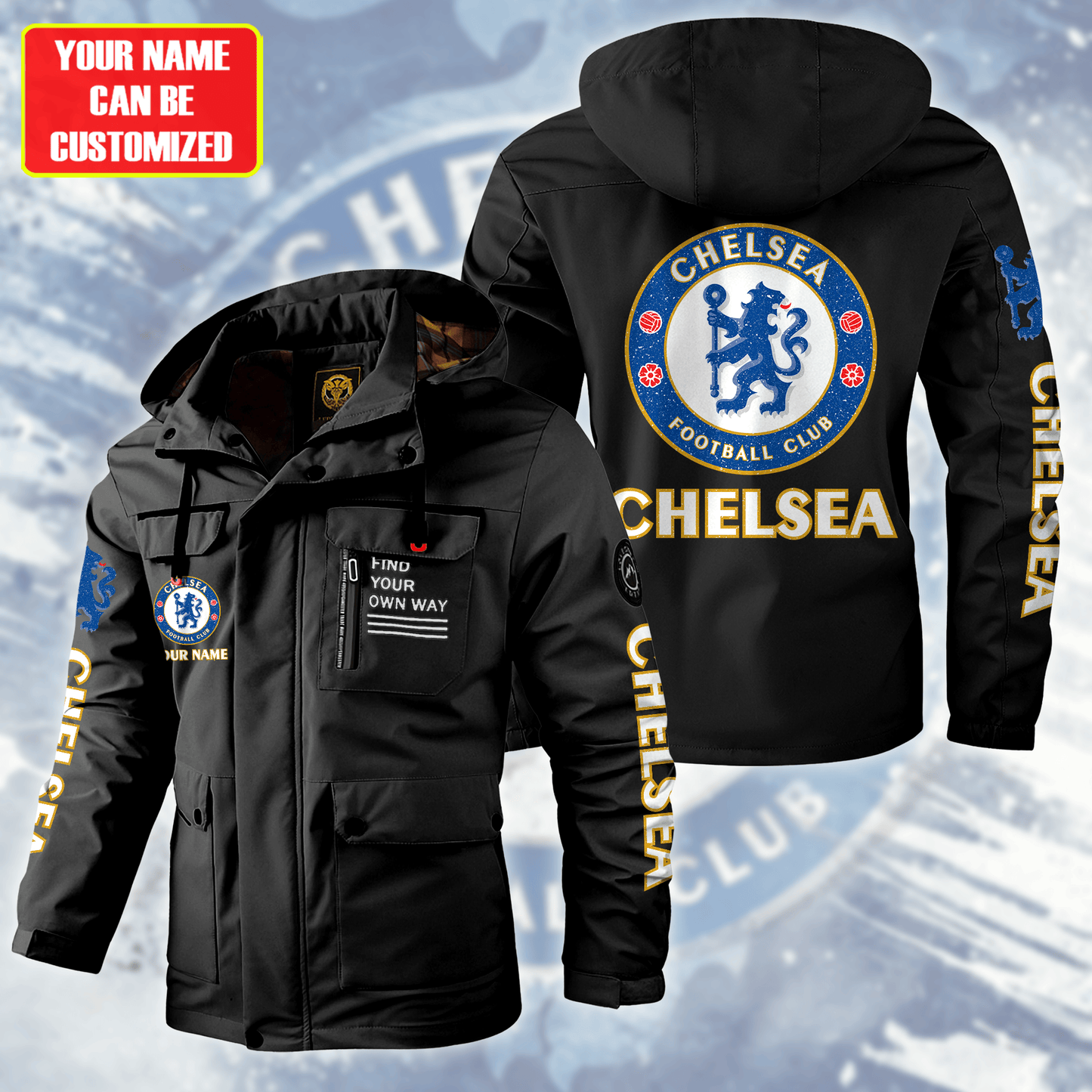 Chelsea Windbreaker Hooded Jacket Q051001