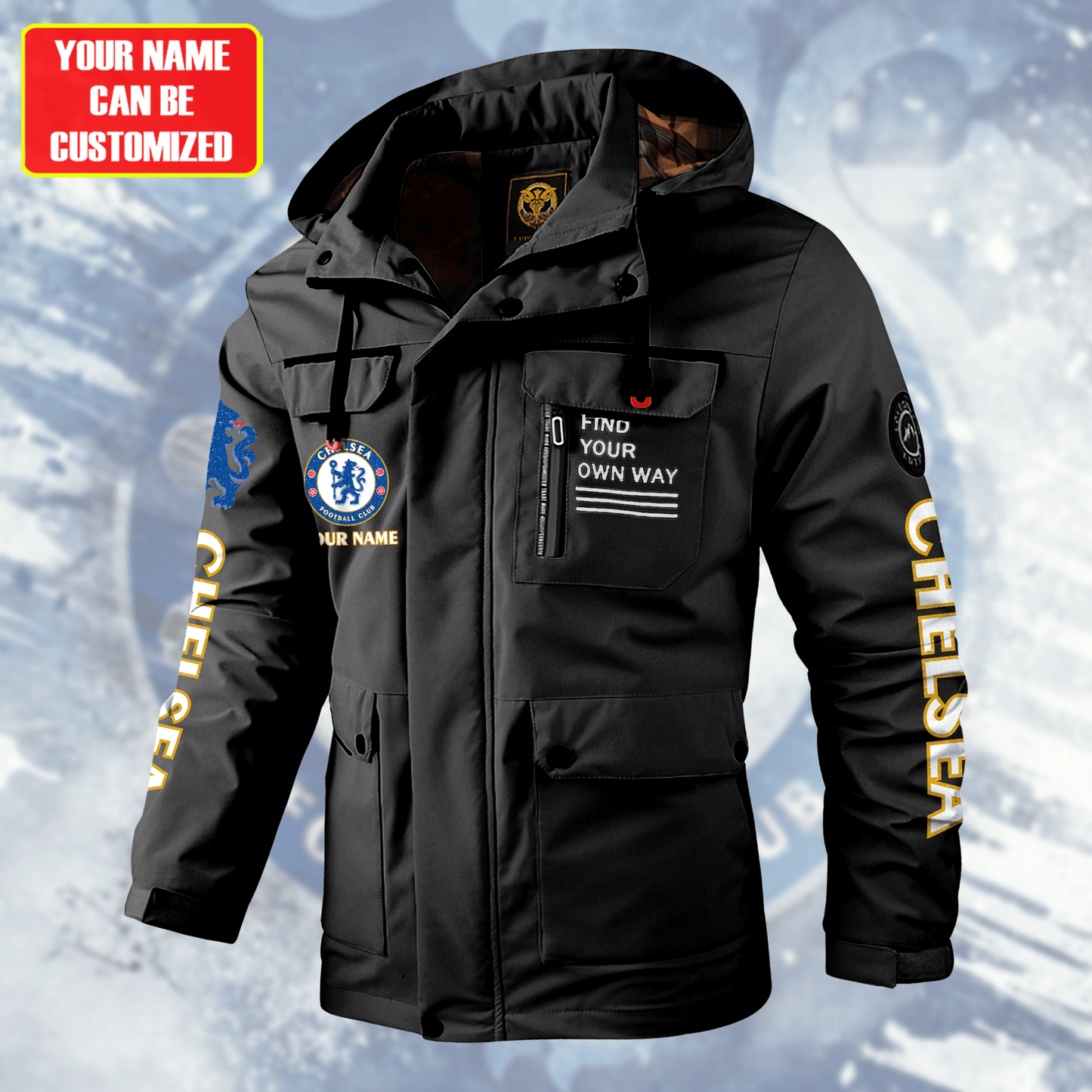 Chelsea Windbreaker Hooded Jacket Q051001