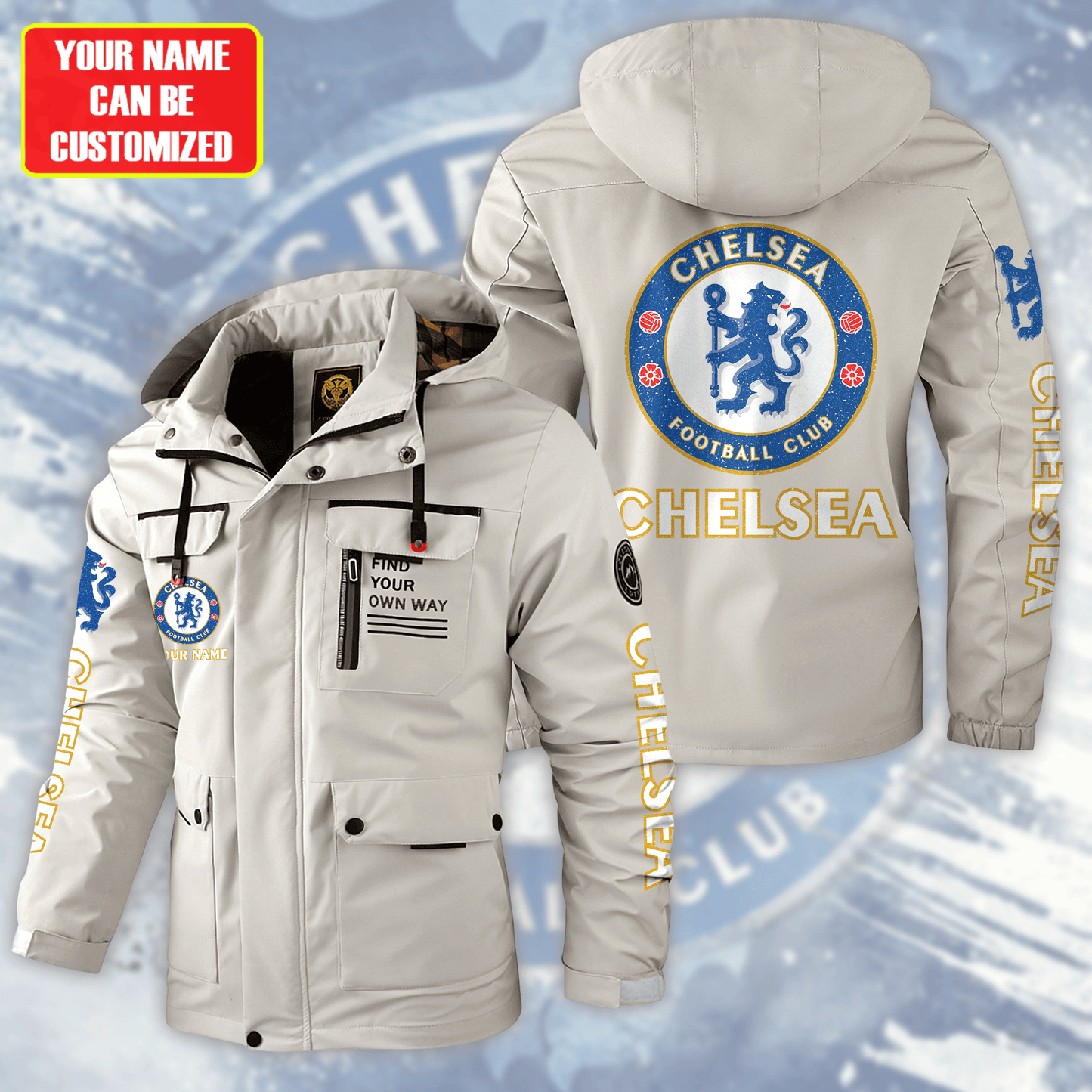 Chelsea Windbreaker Hooded Jacket Q051001