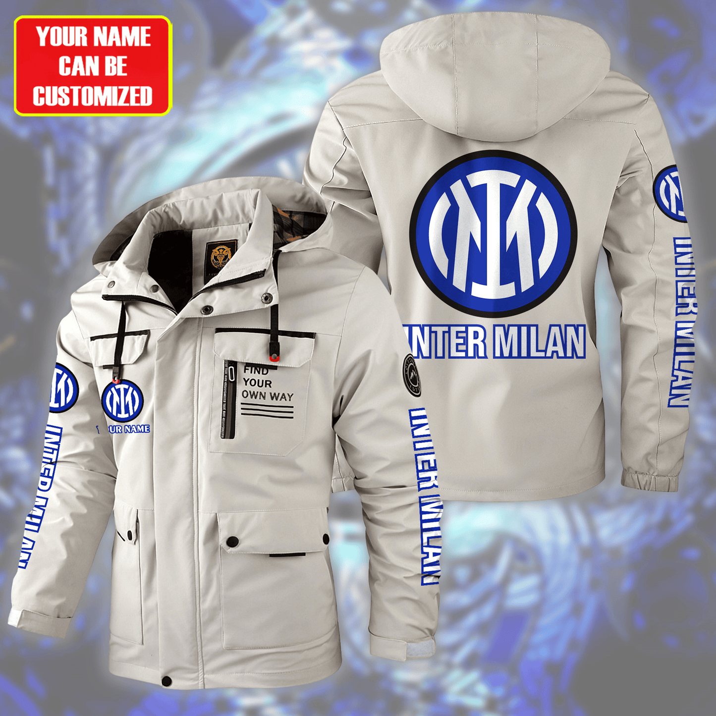 Inter Milan Windbreaker Hooded Jacket S051002
