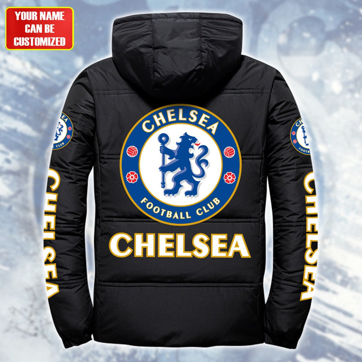 Personalized Chelsea Puffer Thermal Jacket With Hood Q071001