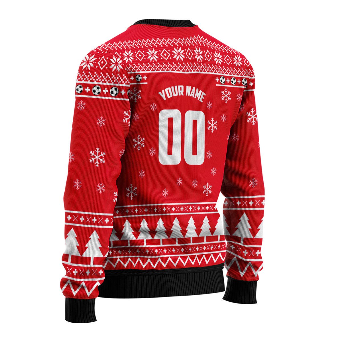 AC Milan Ugly Christmas Sweater , Unisex Wool Sweater QB240902