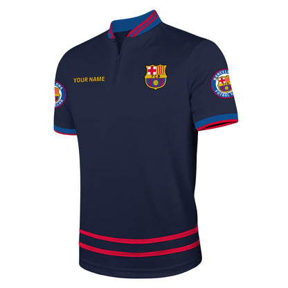 Personalized Barcelona FC 3D Full Printing Set , Barcelona FC Shirt , Barcelona FC Set , Zipper Polo, Hoodie , Short , Polo , hawaii , ... P071003