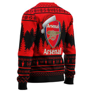 Arsenal Q10 Ugly Christmas Sweater , Unisex Wool Sweater Q081003
