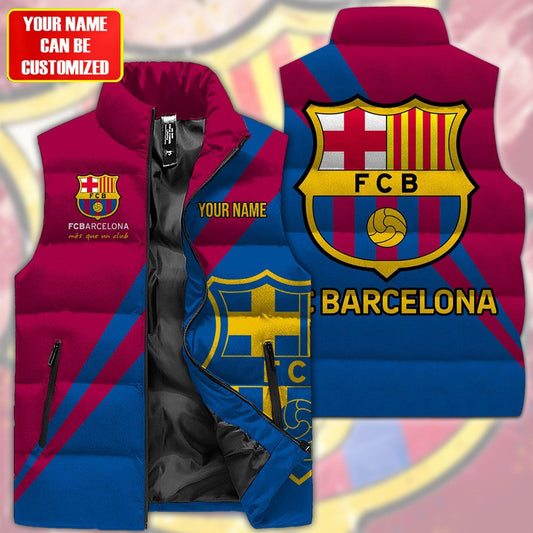 Barca Sleeveless Windproof Puffer Jacket 3D QB091002