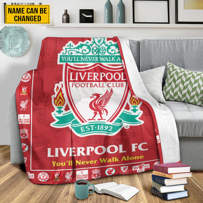 Liverpool FC 3D Fleece Blanket P091002