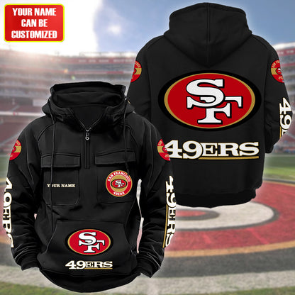 Personalized SF49 Retro Cotton Hoodie Q091003