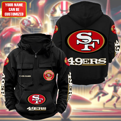 Personalized SF49 Retro Cotton Hoodie Q091003