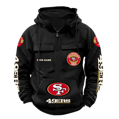 Personalized SF49 Retro Cotton Hoodie Q091003