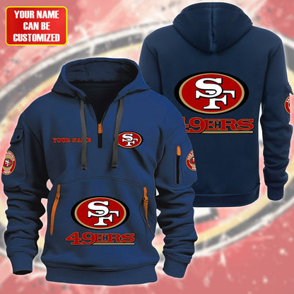 Personalized SF49 Zip-Hoodie Cotton Jacket S091007