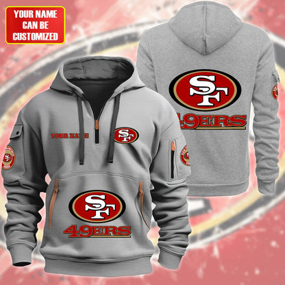 Personalized SF49 Zip-Hoodie Cotton Jacket S091007