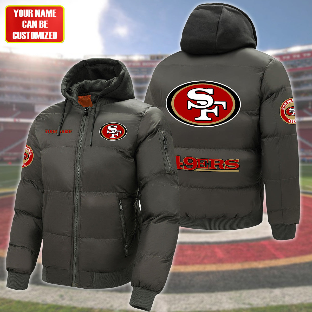 SF49 Puffer Thermal Sport Warm Jacket S091008