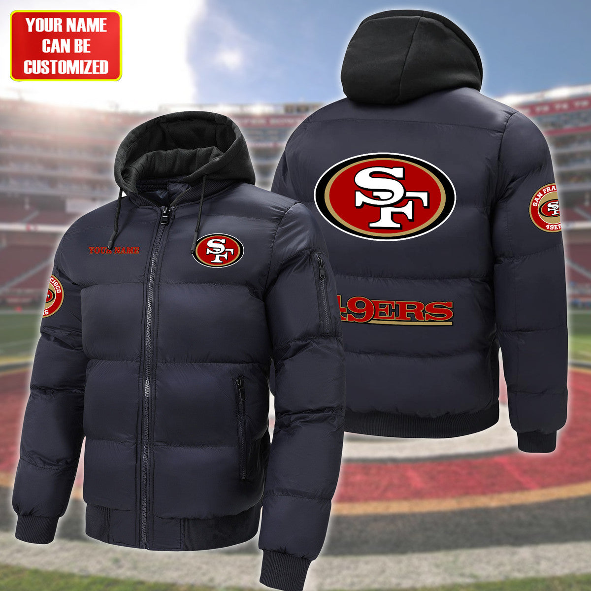 SF49 Puffer Thermal Sport Warm Jacket S091008