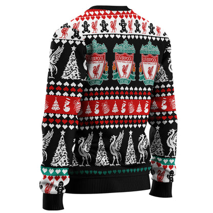 Liverpool Ugly Christmas Sweater , Unisex Wool Sweater QB091006