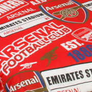 Arsenal All Over Printed Bedding Set