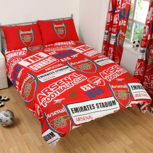 Arsenal All Over Printed Bedding Set