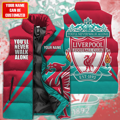 Liverpool Sleeveless Windproof Puffer Jacket 3D QB071005