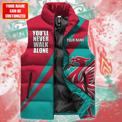 Liverpool Sleeveless Windproof Puffer Jacket 3D QB071005