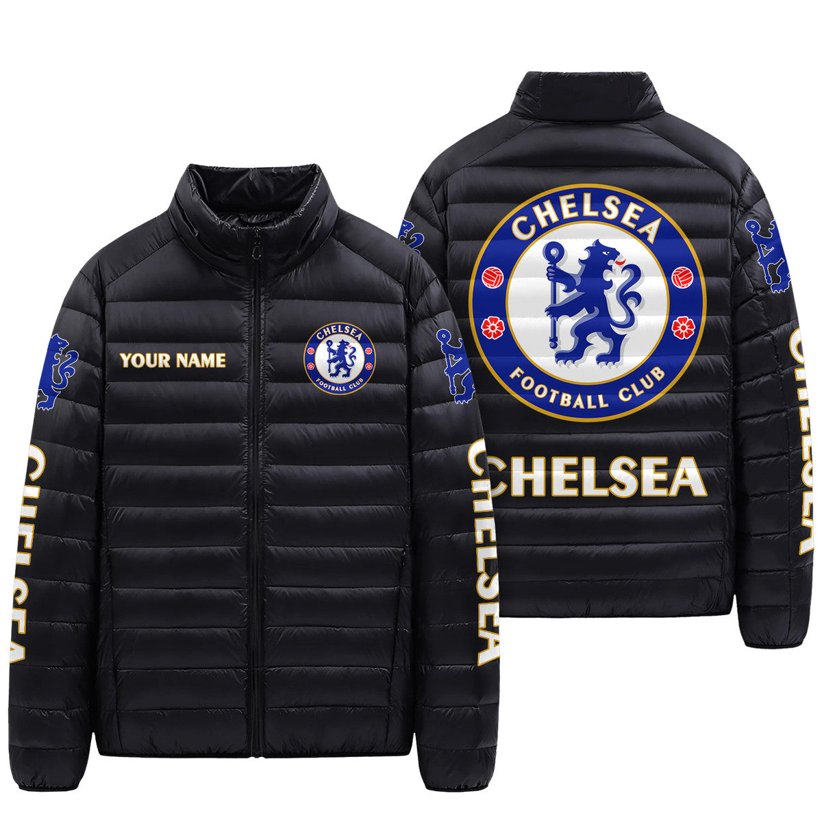 Personalized Chelsea FC Ultra Light Down Jacket P111001