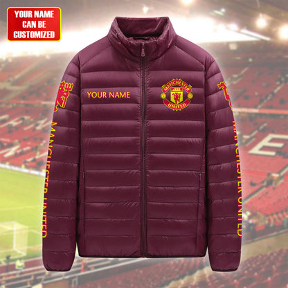 Personalized Manchester United Ultra Light Down Jacket P111002