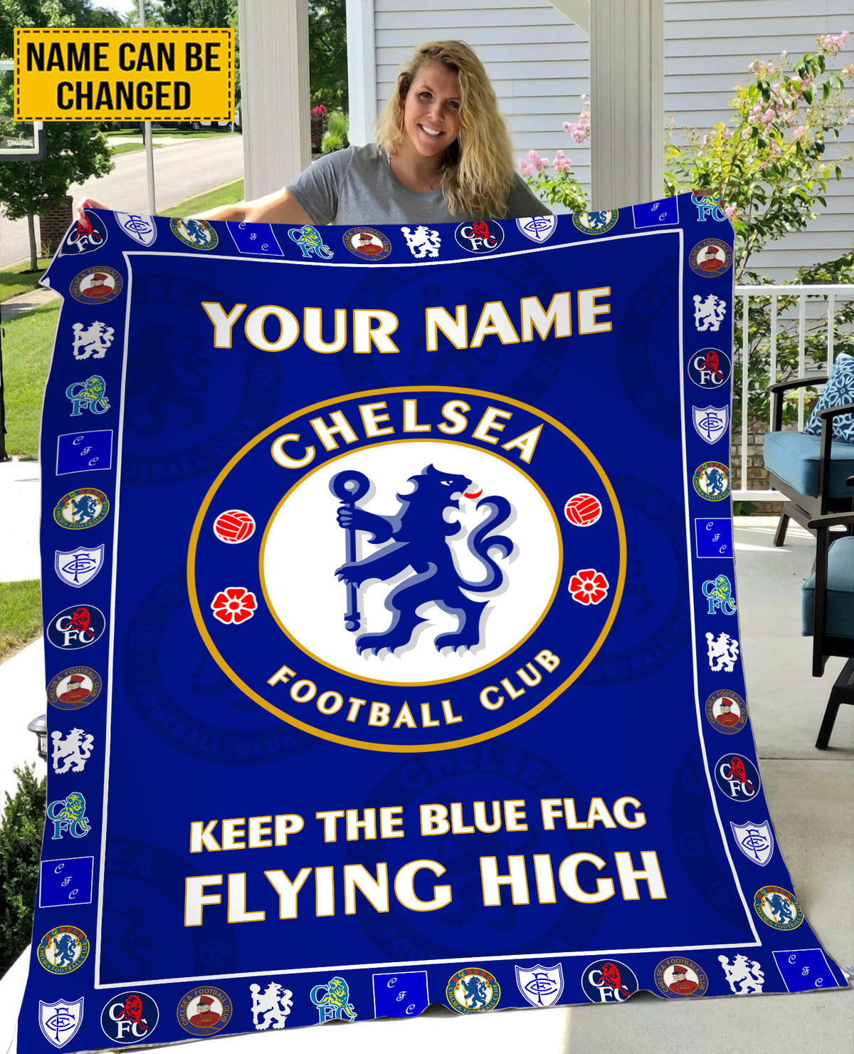 Chelsea FC 3D Fleece Blanket P101004