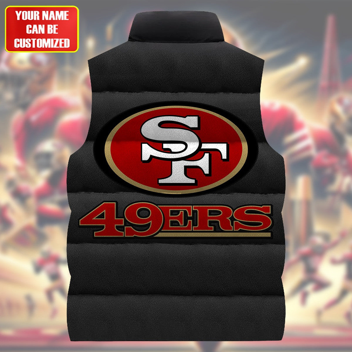 SF49 Sleeveless Windproof Puffer Jacket Q091007