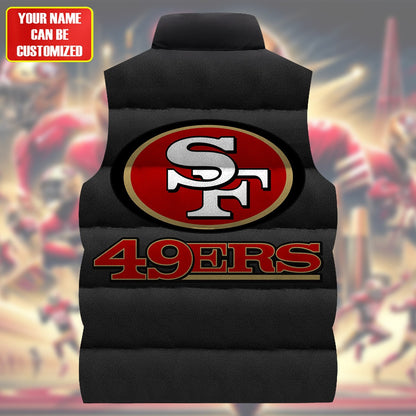 SF49 Sleeveless Windproof Puffer Jacket Q091007