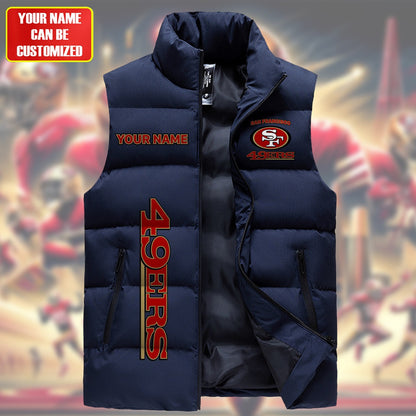 SF49 Sleeveless Windproof Puffer Jacket Q091007