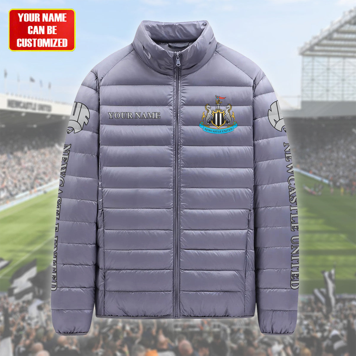 Personalized Newcastle United Ultra Light Down Jacket S111001