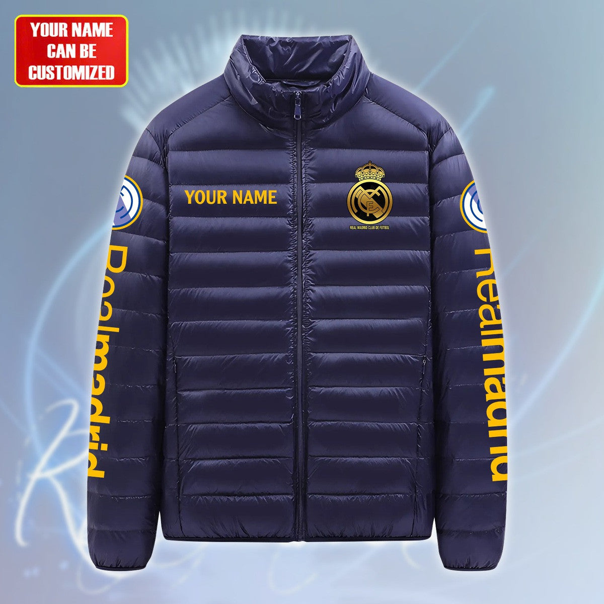 Personalized Real Madrid Ultra Light Down Jacket Q111002