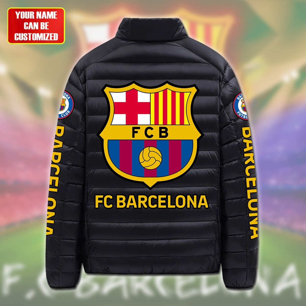 Personalized Barça Ultra Light Down Jacket Q111001