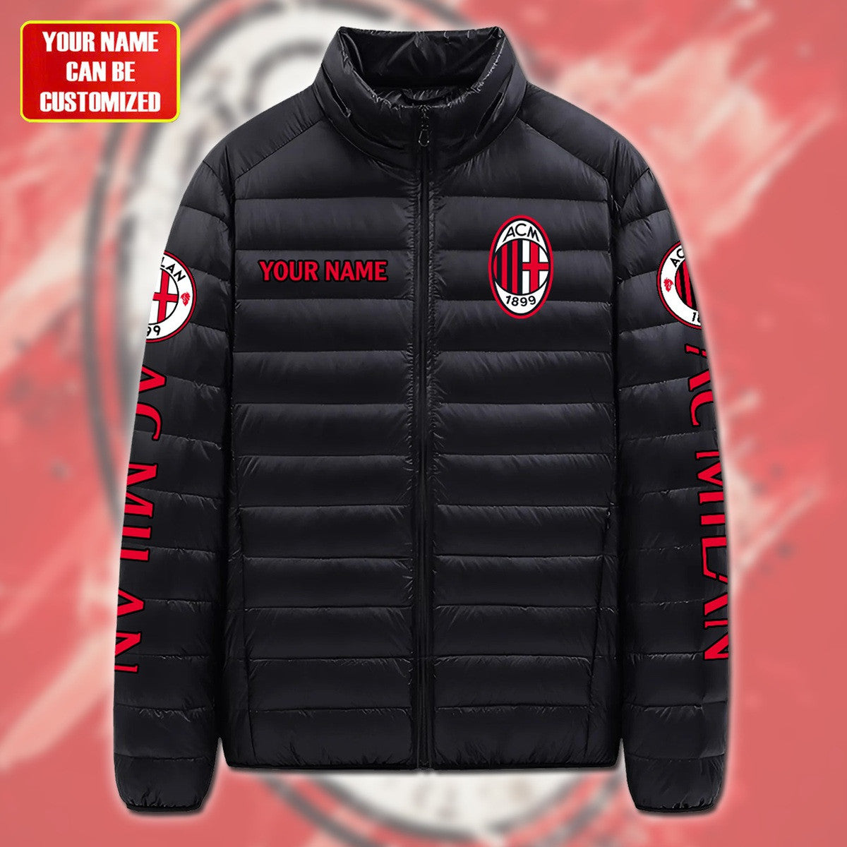 Personalized AC Milan Ultra Light Down Jacket QB111001