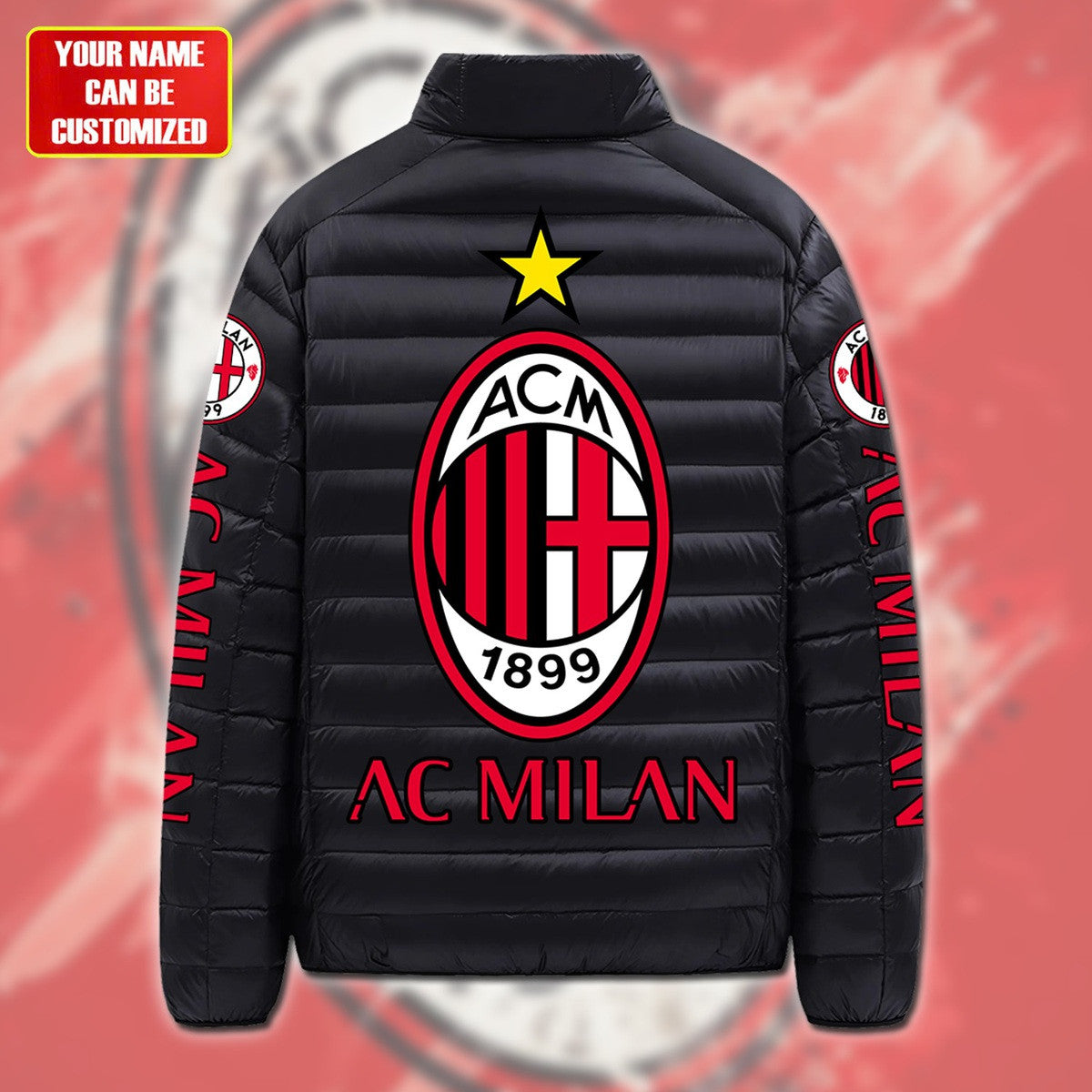 Personalized AC Milan Ultra Light Down Jacket QB111001
