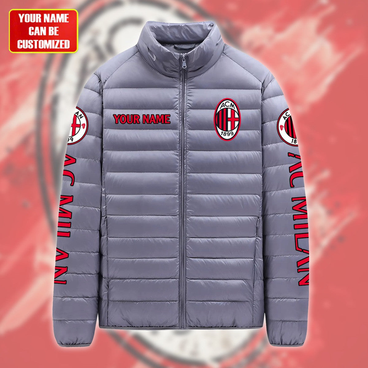 Personalized AC Milan Ultra Light Down Jacket QB111001