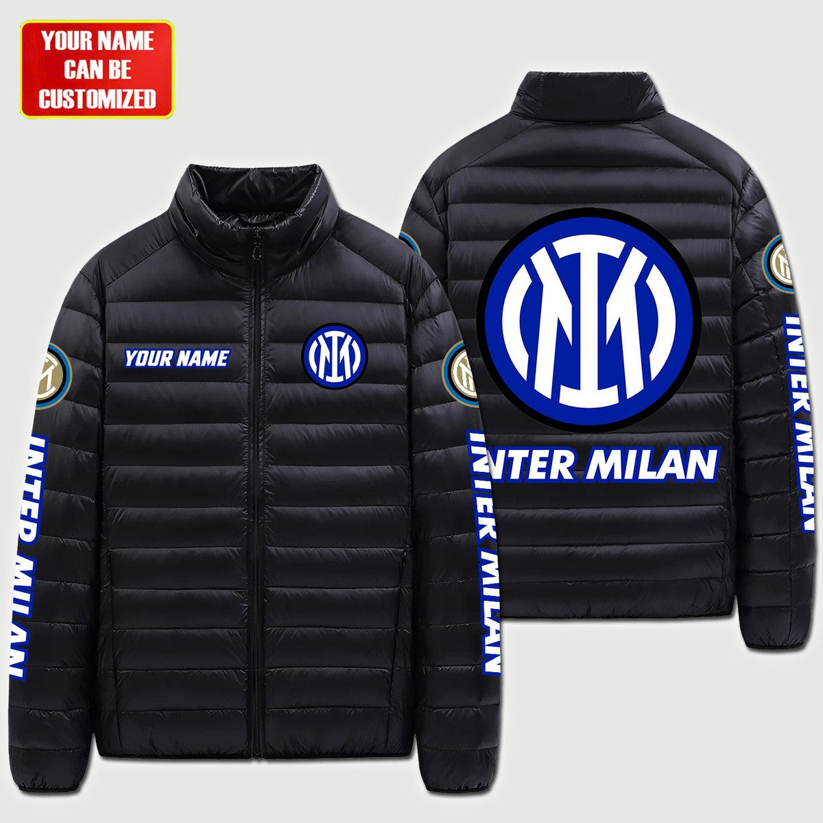 Personalized Inter Milan Ultra Light Down Jacket QB111002