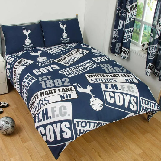 Tottenham Hotspur All Over Printed Bedding Set