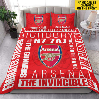 Personalized Arsenal The Gunners All Over Printed Bedding Set Q141001