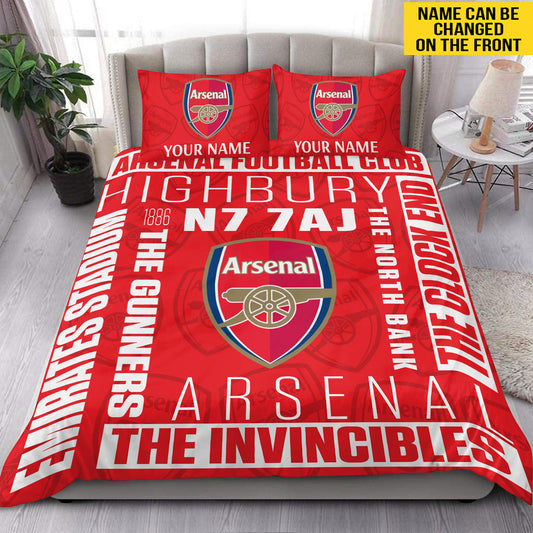 Personalized Arsenal The Gunners All Over Printed Bedding Set Q141001