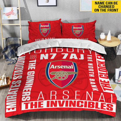 Personalized Arsenal The Gunners All Over Printed Bedding Set Q141001