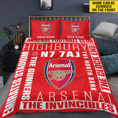 Personalized Arsenal The Gunners All Over Printed Bedding Set Q141001