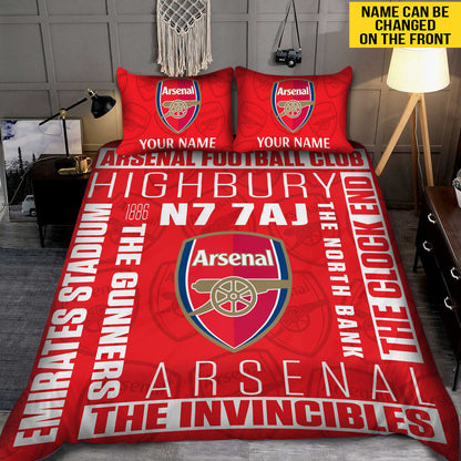 Personalized Arsenal The Gunners All Over Printed Bedding Set Q141001