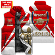 Arsenal Sleeveless Windproof Puffer Jacket 3D QB141003