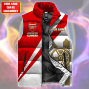 Arsenal Sleeveless Windproof Puffer Jacket 3D QB141003