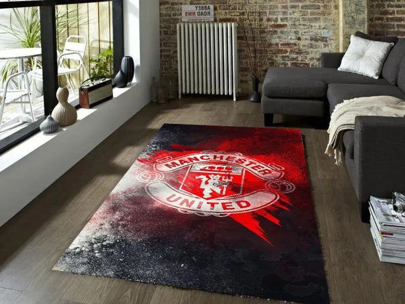 Manchester United V2 Home Rug