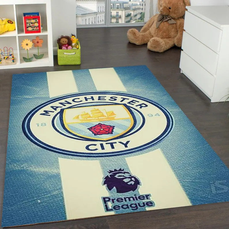 Manchester City Home Rug
