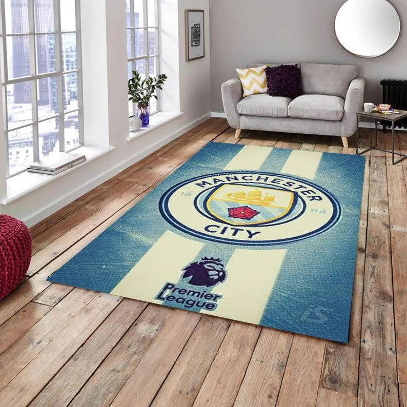 Manchester City Home Rug