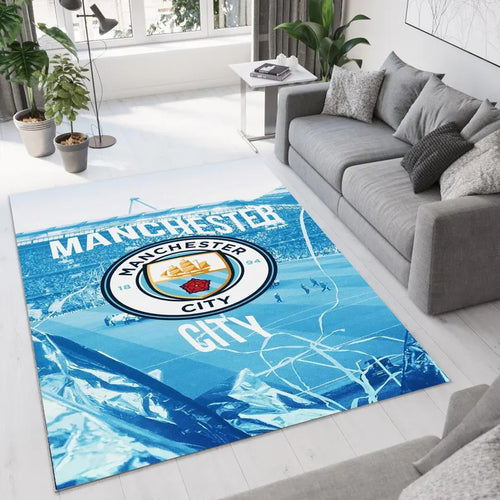 Manchester City V2 Home Rug
